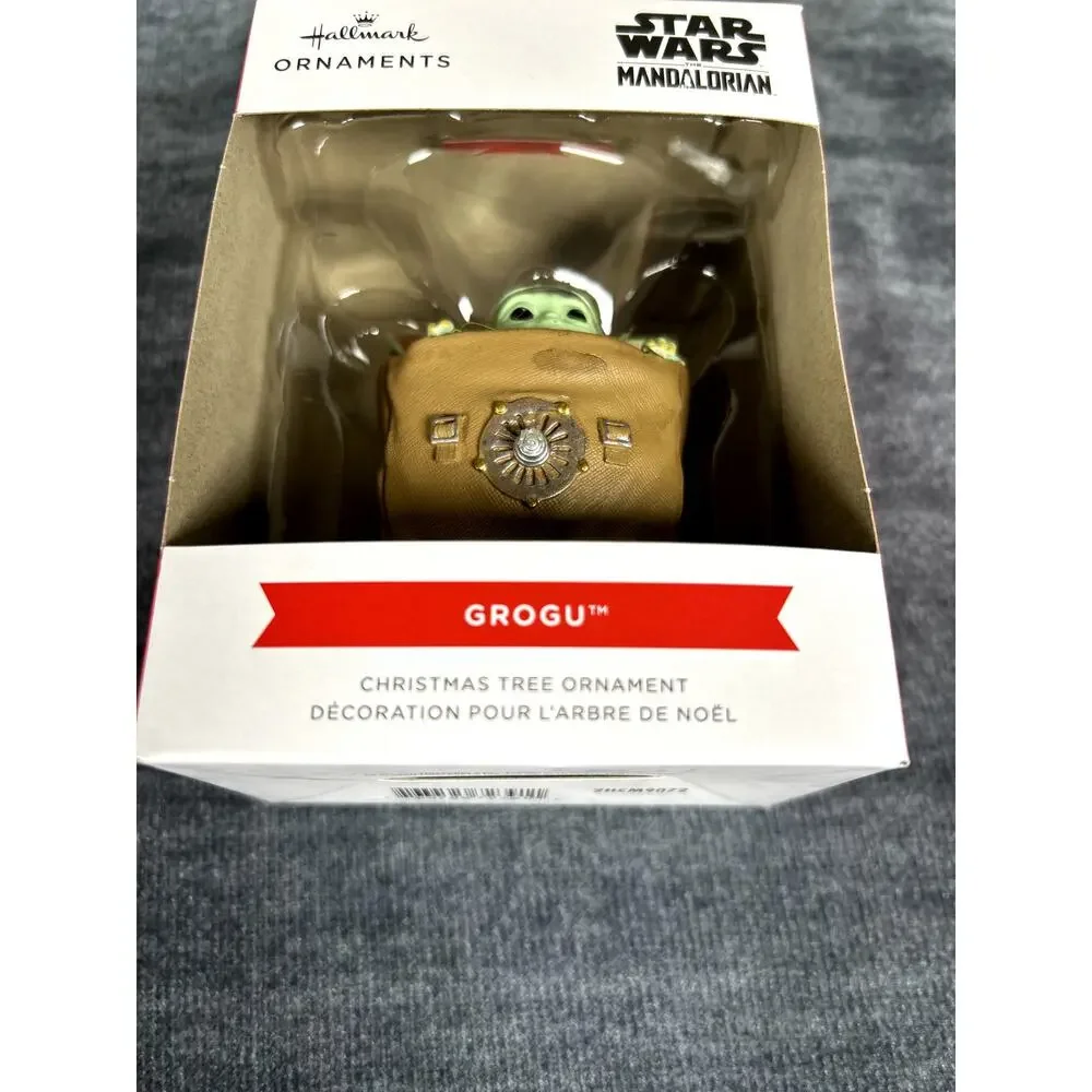 Hallmark Grogu Baby Yoda Christmas Ornament Star Wars Mandalorian New in Box